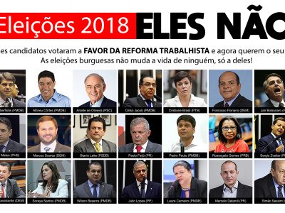 Eleições 2018 – ELES NÃO!