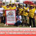 Diretoria do sindicato participa da Marcha dos Trabalhadores(as) em Brasília