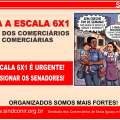 Contra a escala 6×1: o desafio dos comerciários e das comerciárias